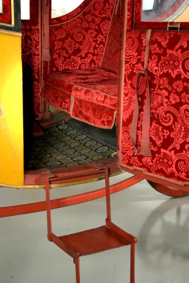 Hovvagn berlinare CXV, klädsel - Livrustkammaren - 22463
