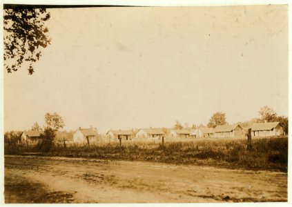 Housing conditions in mill settlement, Water Valley, Miss., not good. LOC nclc.02106