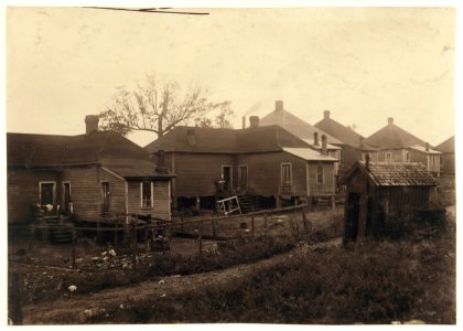 Housing conditions of families working in Woodstock Mills. Much improvement needed. LOC nclc.02919