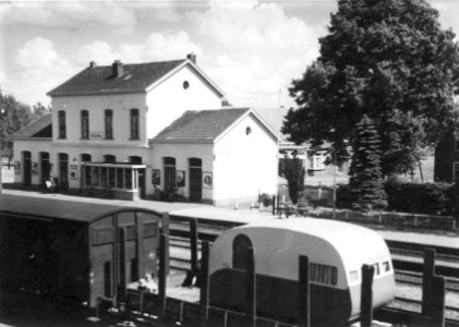 HUA-150771-Gezicht op het N.S.-station Veghel te Veghel
