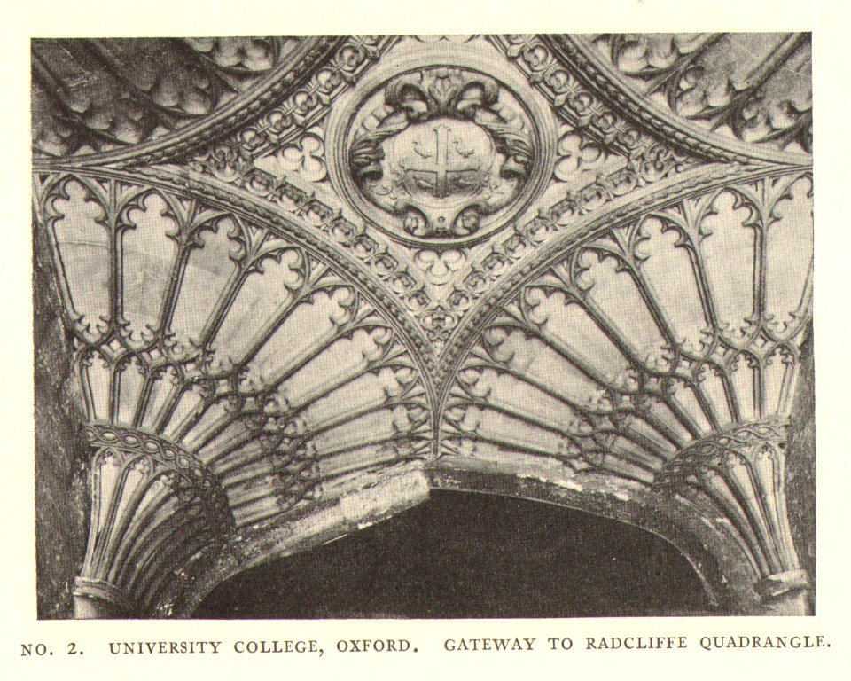 Howard 1911 Plate 32 2 University College Oxford 928
