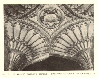 Howard 1911 Plate 32 2 University College Oxford 928 photo