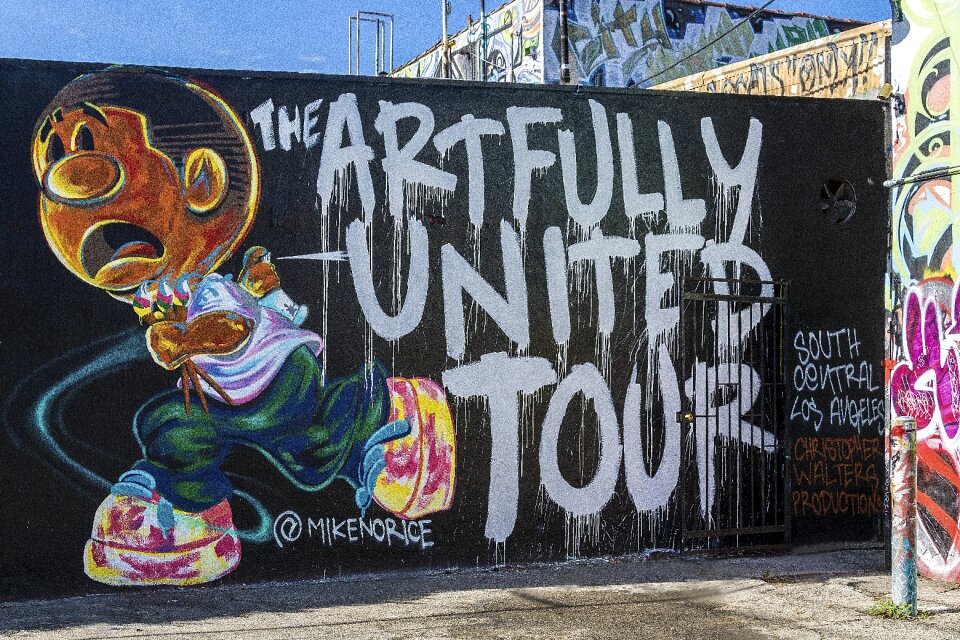Street art graffiti wall graffiti art