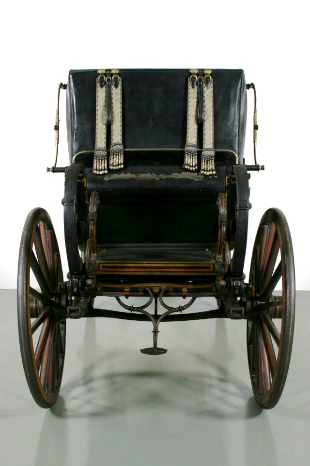 Hovvagn landå, bakifrån - Livrustkammaren - 22466