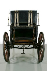 Hovvagn landå, bakifrån - Livrustkammaren - 22466