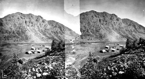 Howardsville, Bakers Park. San Juan County, Colorado. 1875. (Stereoscopic view) (30282228030)