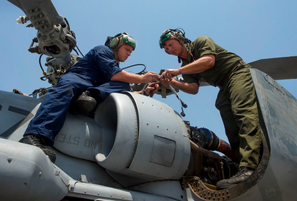 HSC-26 aviation maintenance 150806-N-TB410-166