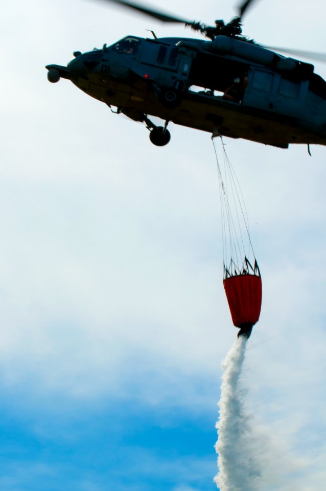 HSC-25 conducts wildfire training 150220-N-OG363-019