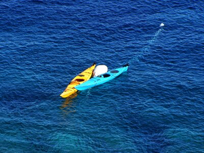 Sport kayaking adventure photo