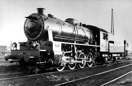HUA-151458-Afbeelding van de Zweedse 3 cilinder stoomlocomotief nr 4701 serie 4700 van de NS
