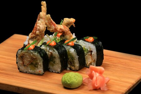 Sushi food japanese photo