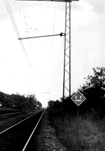 HUA-153930-Afbeelding van het waarschuwingsbord stroom uitschakelen van de N.S