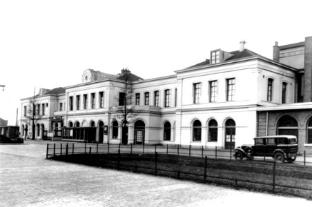HUA-166660-Gezicht op het N.S.-station Alkmaar te Alkmaar