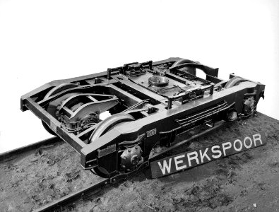 HUA-172073-Afbeelding van een draaistel gefabriceerd door Werkspoor te Zuilen