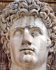 Rome statue head