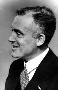HUA-165713-Portret van prof. dr. ir. J. Goudriaan, president-directeur van de N.V. Nederlandse Spoorwegen te Utrecht van 1938 tot 1940