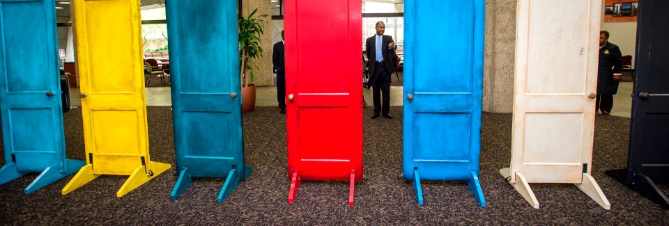 HUD's Fair Housing Door Exhibit in Honor of 50 years of Fair Housing (40790481714)
