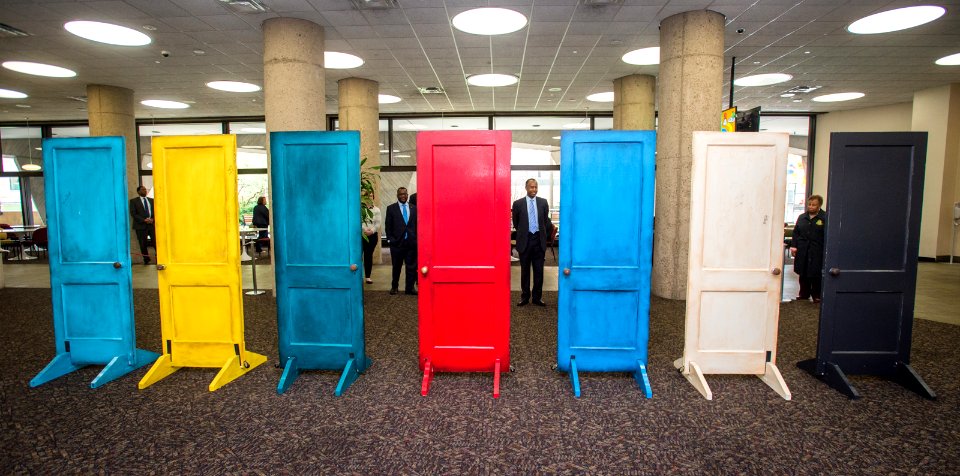 HUD's Fair Housing Door Exhibit in Honor of 50 years of Fair Housing (41462456052)