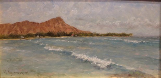 Diamond Head and Waves, Grace Hudson