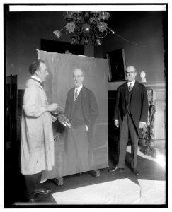 Hughes & painting LCCN2016823785