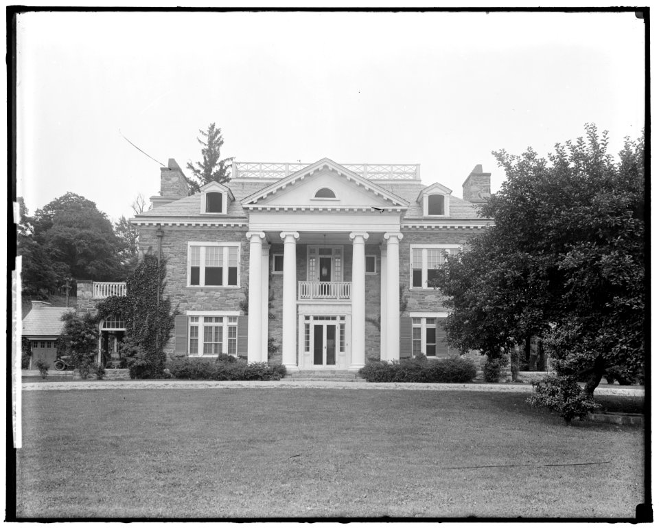HUGHES, CHARLES E. HOME, EXTERIOR LCCN2016861786