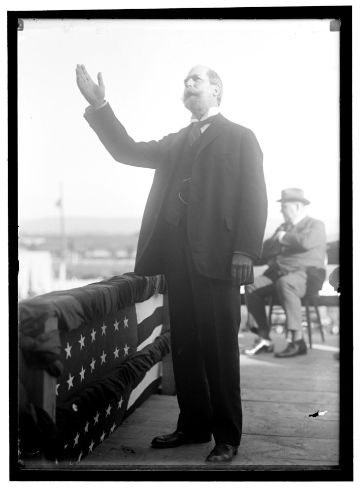 HUGHES, CHARLES EVANS. GOVERNOR OF NEW YORK, 1907-1910; ASSOCIATE JUSTICE OF SUPREME COURT, 1910-1916; CHIEF JUSTICE, 1930- LCCN2016866866