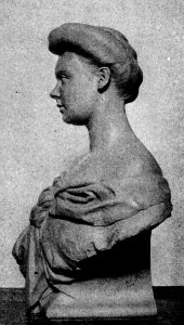 Hugo Berwald Büste Kronprinzessin Cecilie