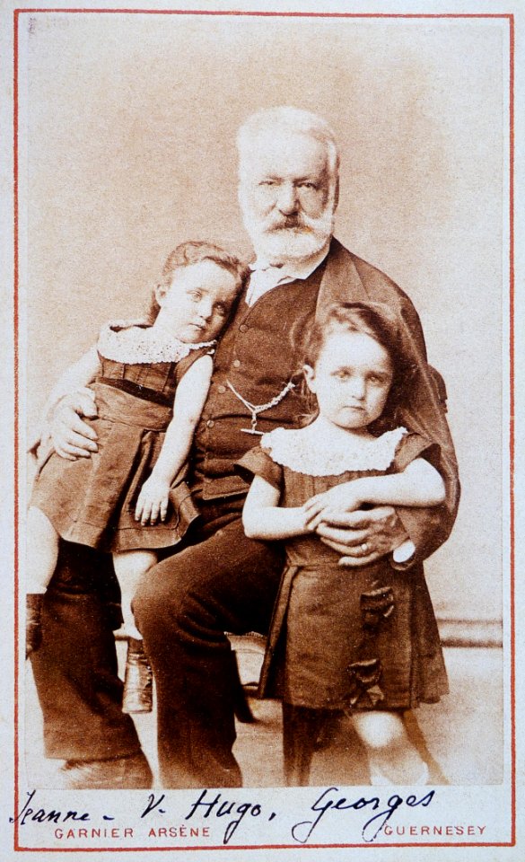 Hugo avec Georges et Jeanne 1872