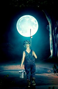 Moonlight nature black