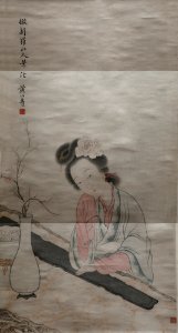 Beauty after Hua Yan by Huang Shanshou, Honolulu Museum of Art