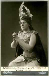 Hulda Strömberg, rollporträtt - SMV - H8 063