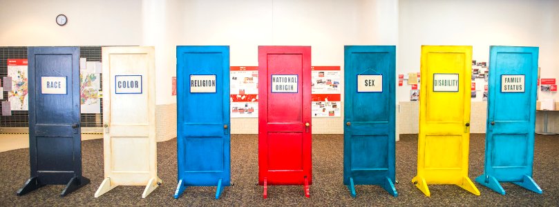 HUD's Fair Housing Door Exhibit in Honor of 50 years of Fair Housing (40790479044)