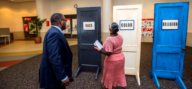 HUD's Fair Housing Door Exhibit in Honor of 50 years of Fair Housing (41462456852)