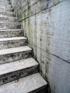 Railing upward concrete photo