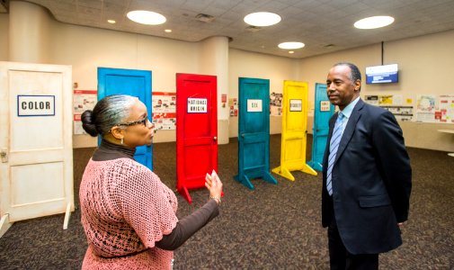 HUD's Fair Housing Door Exhibit in Honor of 50 years of Fair Housing (40790481404)