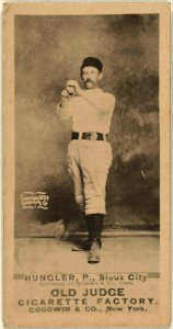 Hungler, Sioux City Team, baseball card portrait LCCN2008675206 photo