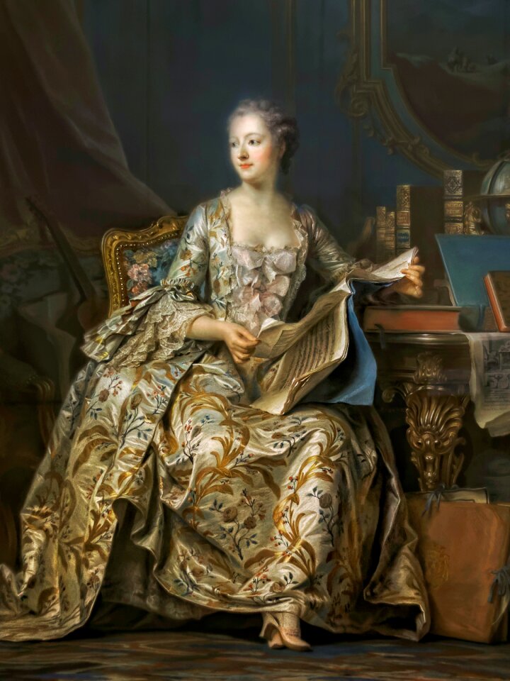 Heritage woman famous painting