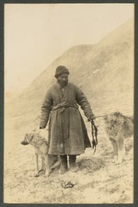 Hunting dogs in the Pamirs photo