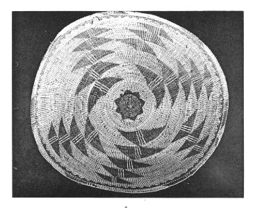 Hupa acorn basket pan
