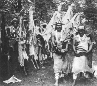 Hupa white deerskin dance