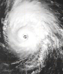 Hurricane Helene 18 sept 2006BW