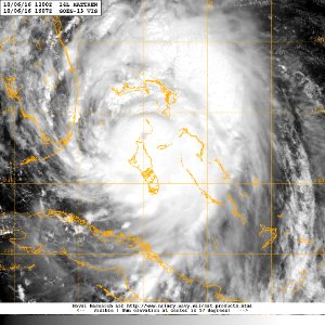 Hurricane Matthew pass over the Bahamas. (30108606861)