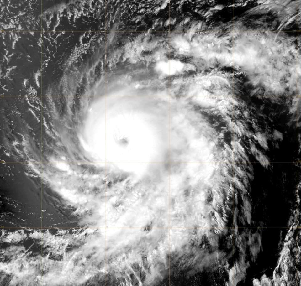 Hurricane Flossie 2007 August 10 Aqua MODIS
