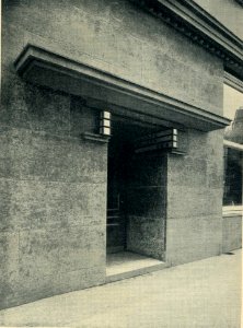 Hugo Schmölz (geb. 21. Januar 1879 in Sonthofen; gest. 27. April 1938 in Köln), Düsseldorf, Breidenbacher Hof, der Eingang zur Bar