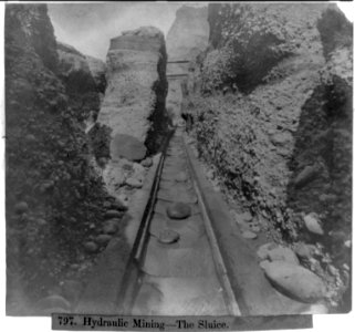 Hydraulic Mining-The Sluice LCCN2002723808