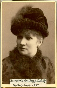 Hulda Rydberg, porträtt - SMV - H7 078