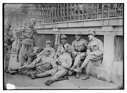 Hungarian soldiers in Buda Pest LCCN2014704416