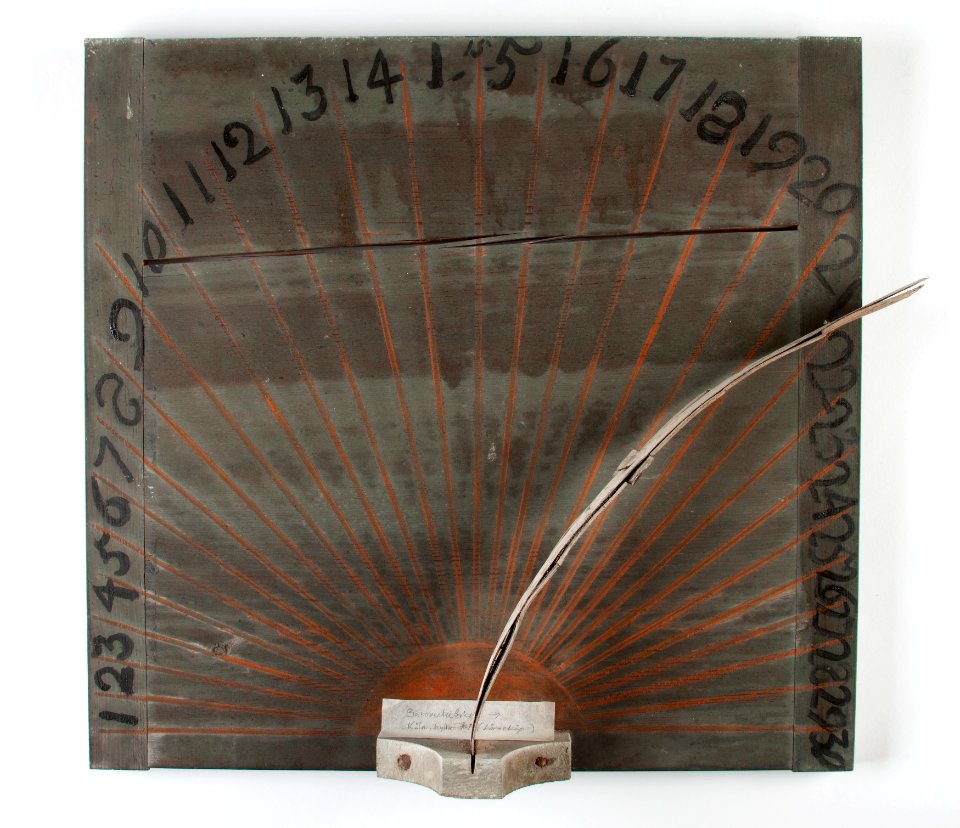 Hygrometer-luftfuktighetsmätare “som utwisar wädrets wäta och Torcka” - Skoklosters slott - 93160
