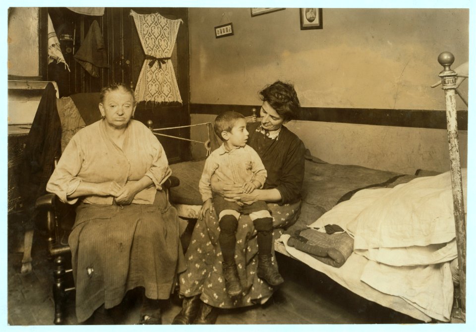 Hyman Bachwald, 167 Allen Street, New York. Neurotic and epileptic. Mother worked in factory previous to marriage, and while Hyman was coming. Her mentality is questioned. The grandmother LOC nclc.04885