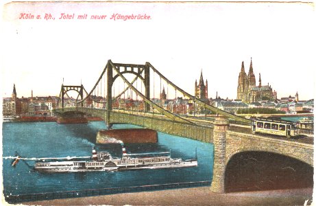 Hängebrücke - Köln (1)